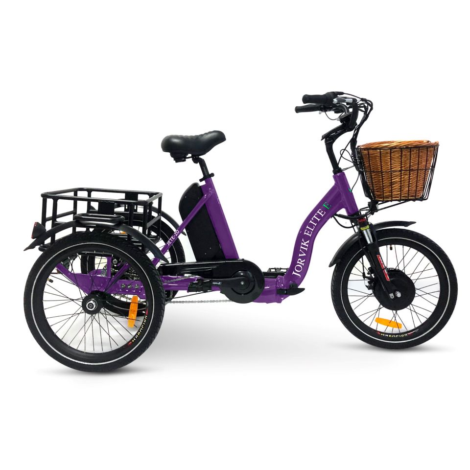 Jorvik Elite Low Step Through Electric Folding Tricycle JET-E20