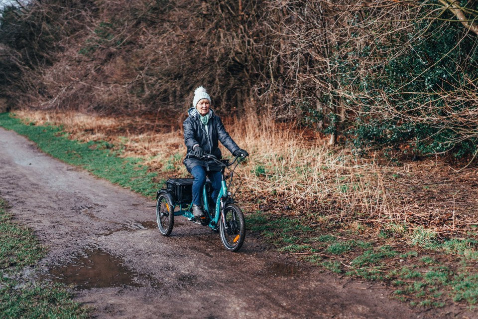 How to stay safe on your adult trike in the winter