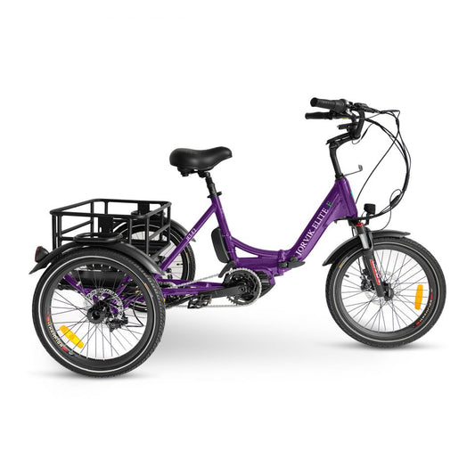 Jorvik Elite Mid-Drive Dual Battery Electric Folding Tricycle JET-E2