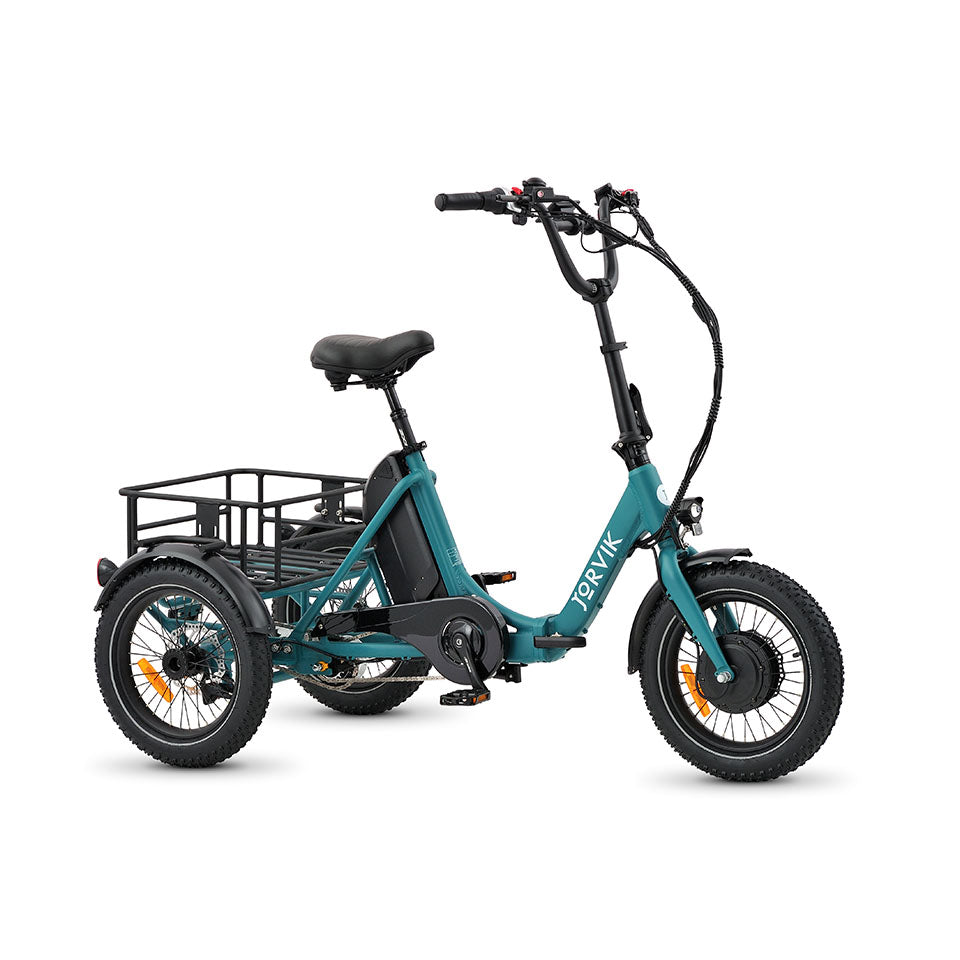 Jorvik Low Step Through Electric Folding Travel Trike JMT16