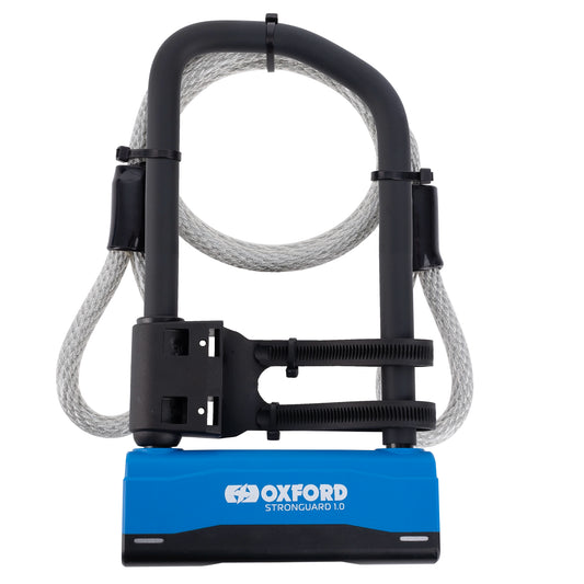 Oxford Stronguard 1.0 U-Lock with hooped cable