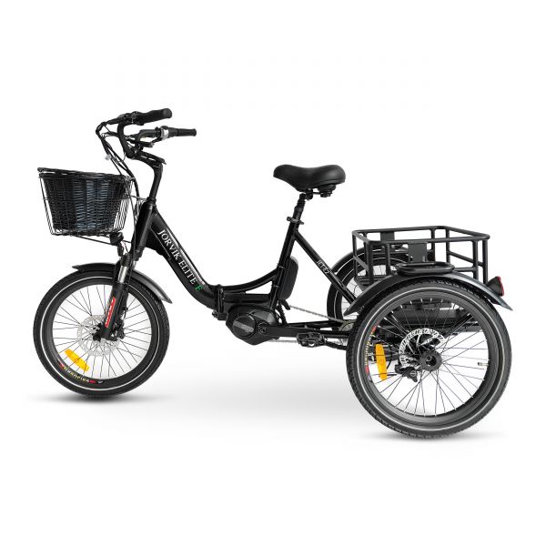 **Ex-Display** - Jorvik Elite Mid-Drive Dual Battery Electric Folding Tricycle JET-E2 - 20