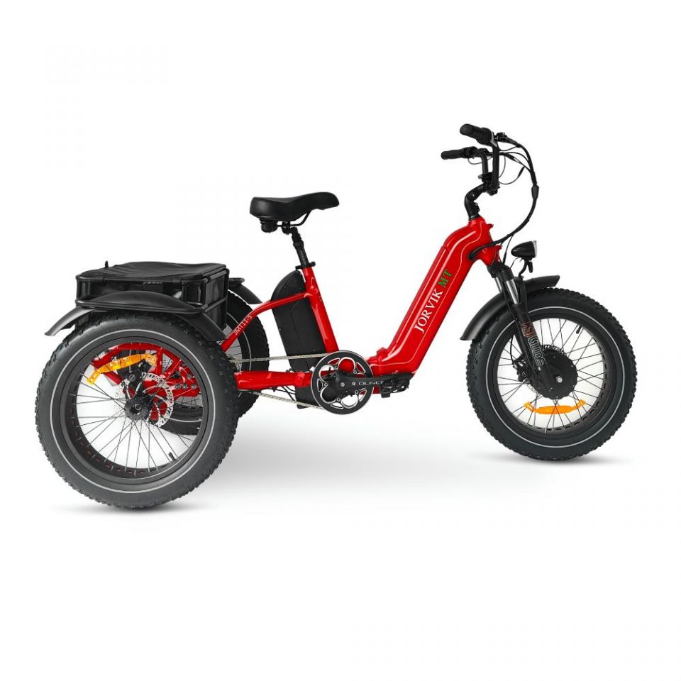 Triciclo eléctrico Jorvik JMT7 (500W) - Ciclolutions, Bicicletas y Cargo  Bikes