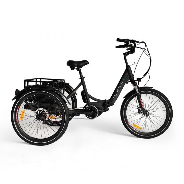 Jorvik Elite Mid-Drive Dual Battery Electric Folding Tricycle JET-E2