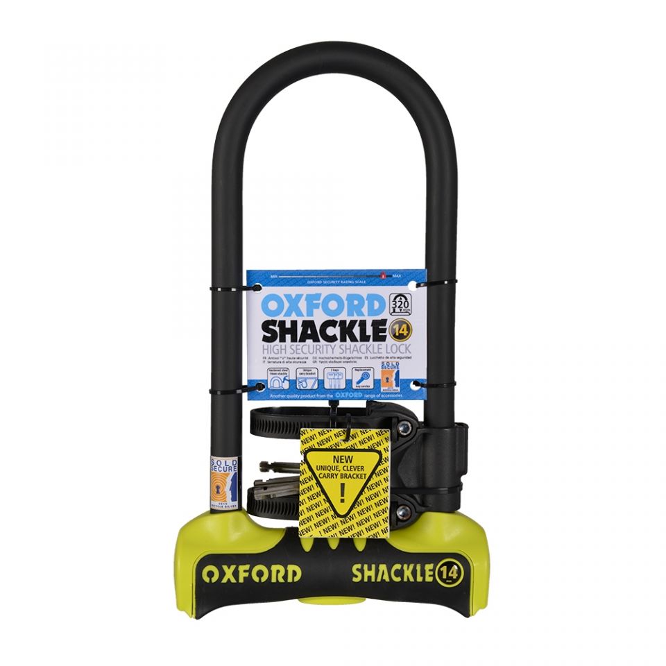 Lock Shackle. Security Gold.